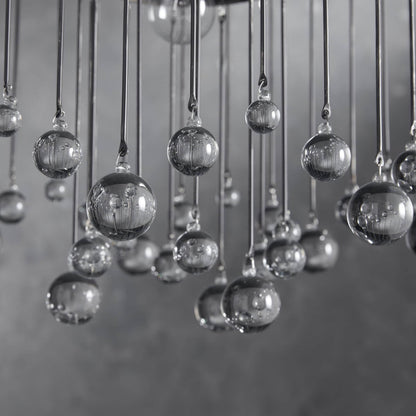 Aubrey Modern Crystal Ball Pendant Light