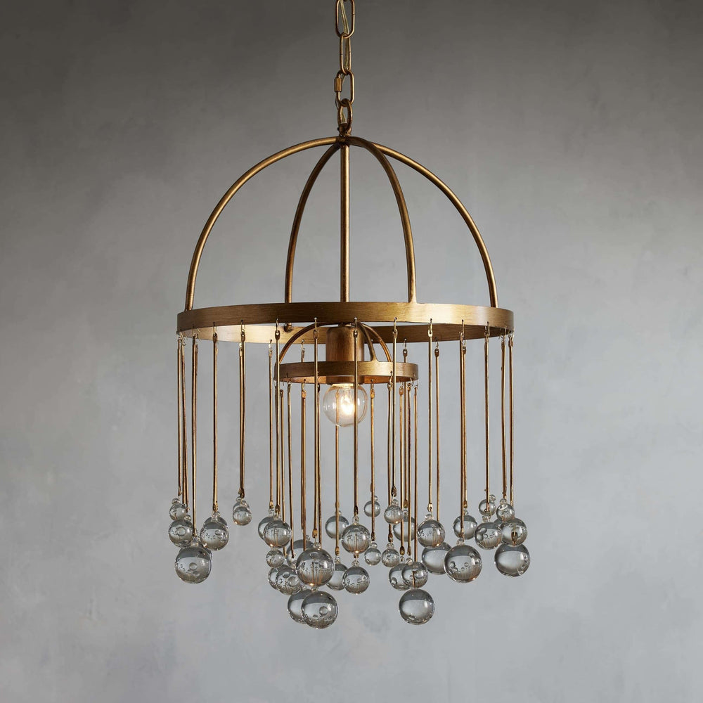 Aubrey Modern Crystal Ball Pendant Light