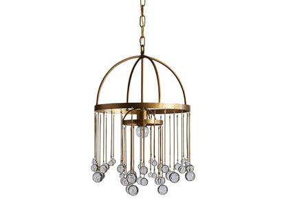 Aubrey Modern Crystal Ball Pendant Light