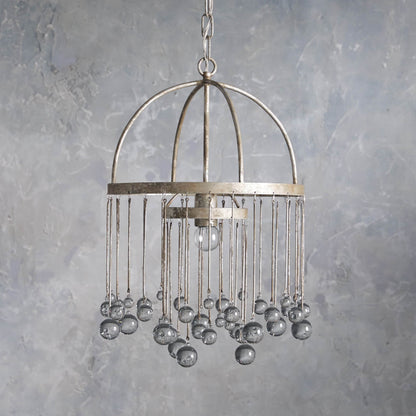 Aubrey Modern Crystal Ball Pendant Light