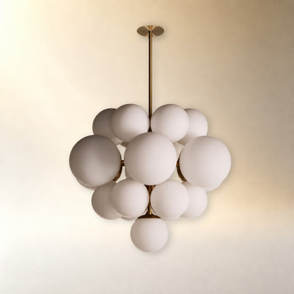 Aurelia Alabaster Cluster Chandelier