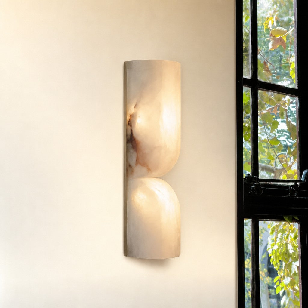 Avenor Spanish Alabaster Wall Sconce