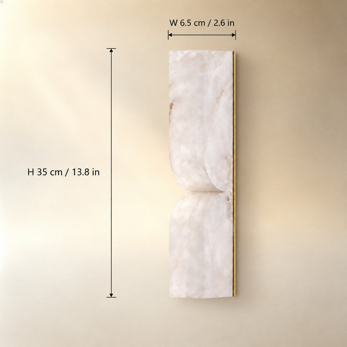 Avenor Spanish Alabaster Wall Sconce