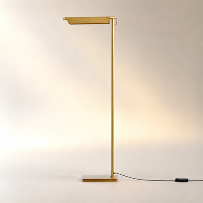 Axle Brass Floor Lamp