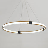 Gold Round Ring Chandelier