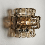 Denise Ghiaccio Glass Wall Sconces