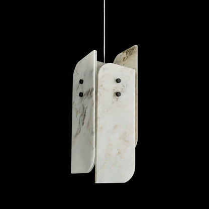 Modern Sculptural LuxuryStone Pendant Light