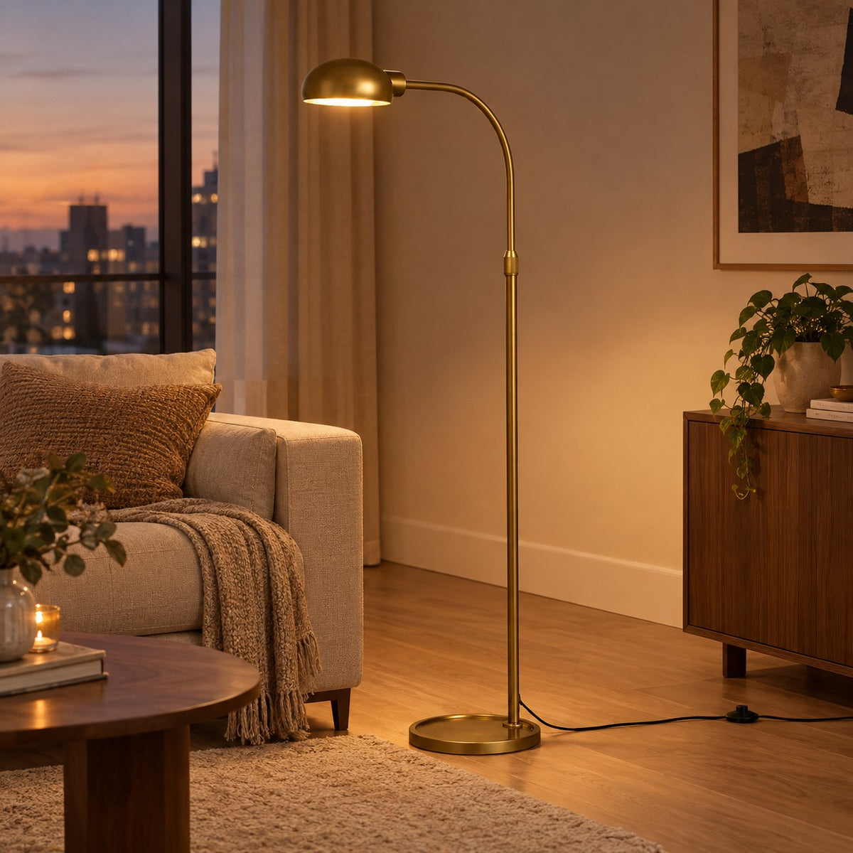 Bergamo Task Floor Lamp