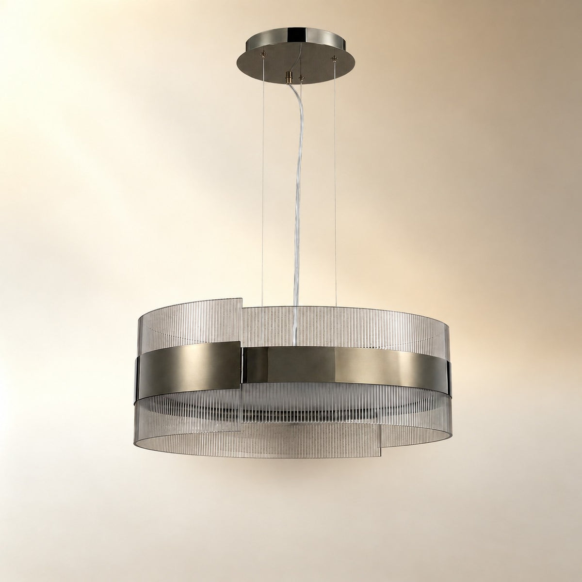 Belrin Round Modern Chandelier