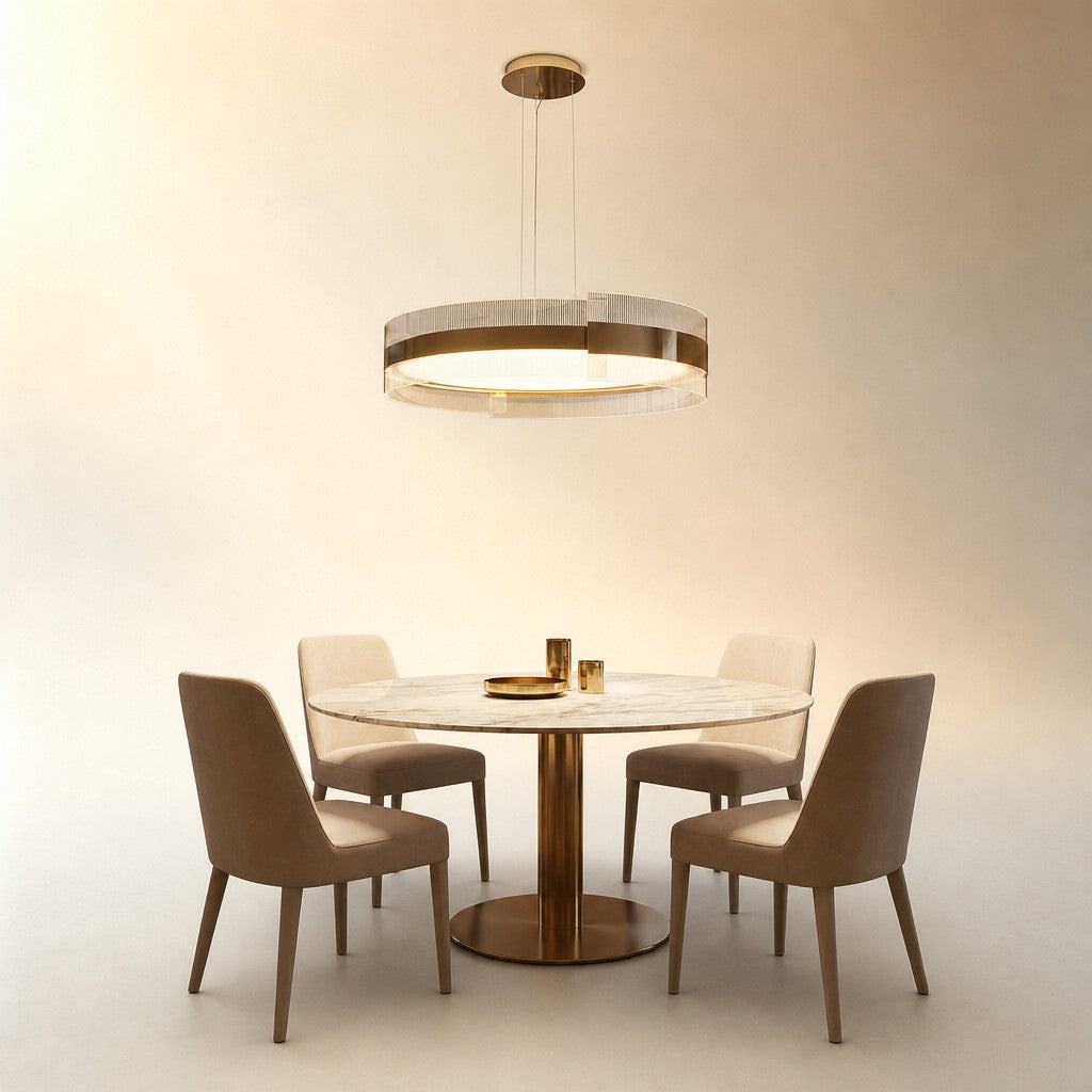 Belrin Round Modern Chandelier