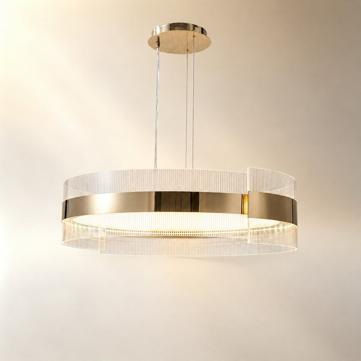 Belrin Round Modern Chandelier