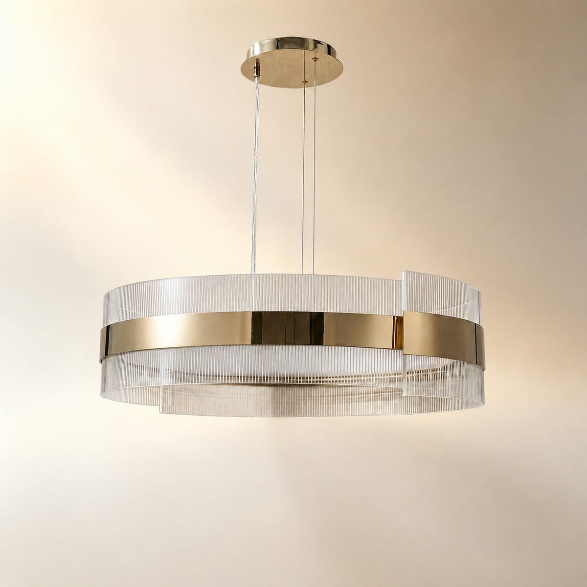Belrin Round Modern Chandelier