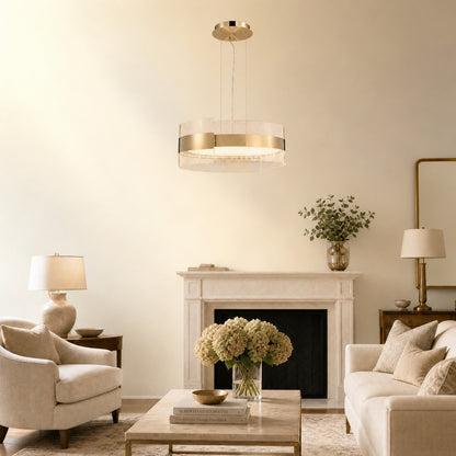 Belrin Round Modern Chandelier