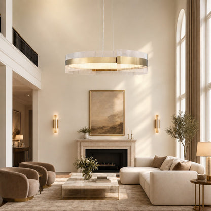 Belrin Round Modern Chandelier