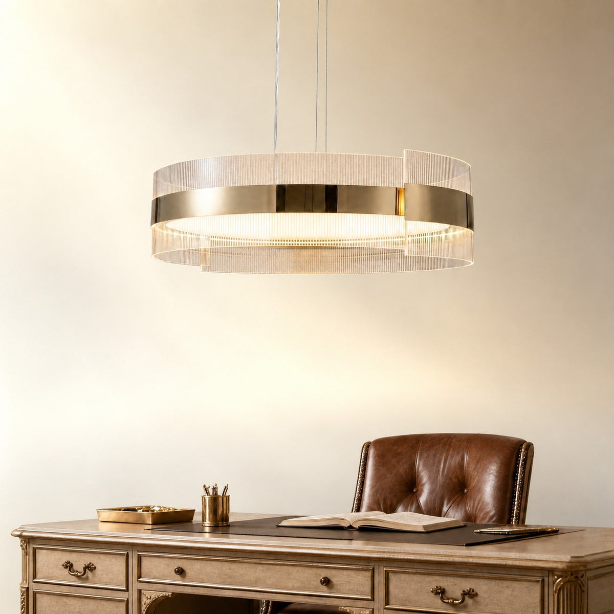 Belrin Round Modern Chandelier