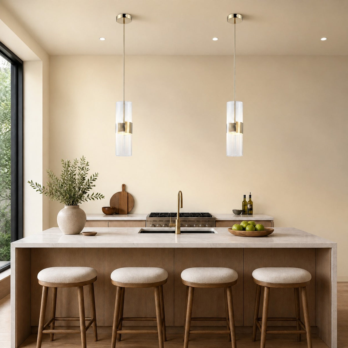 Belrin Round Modern Chandelier