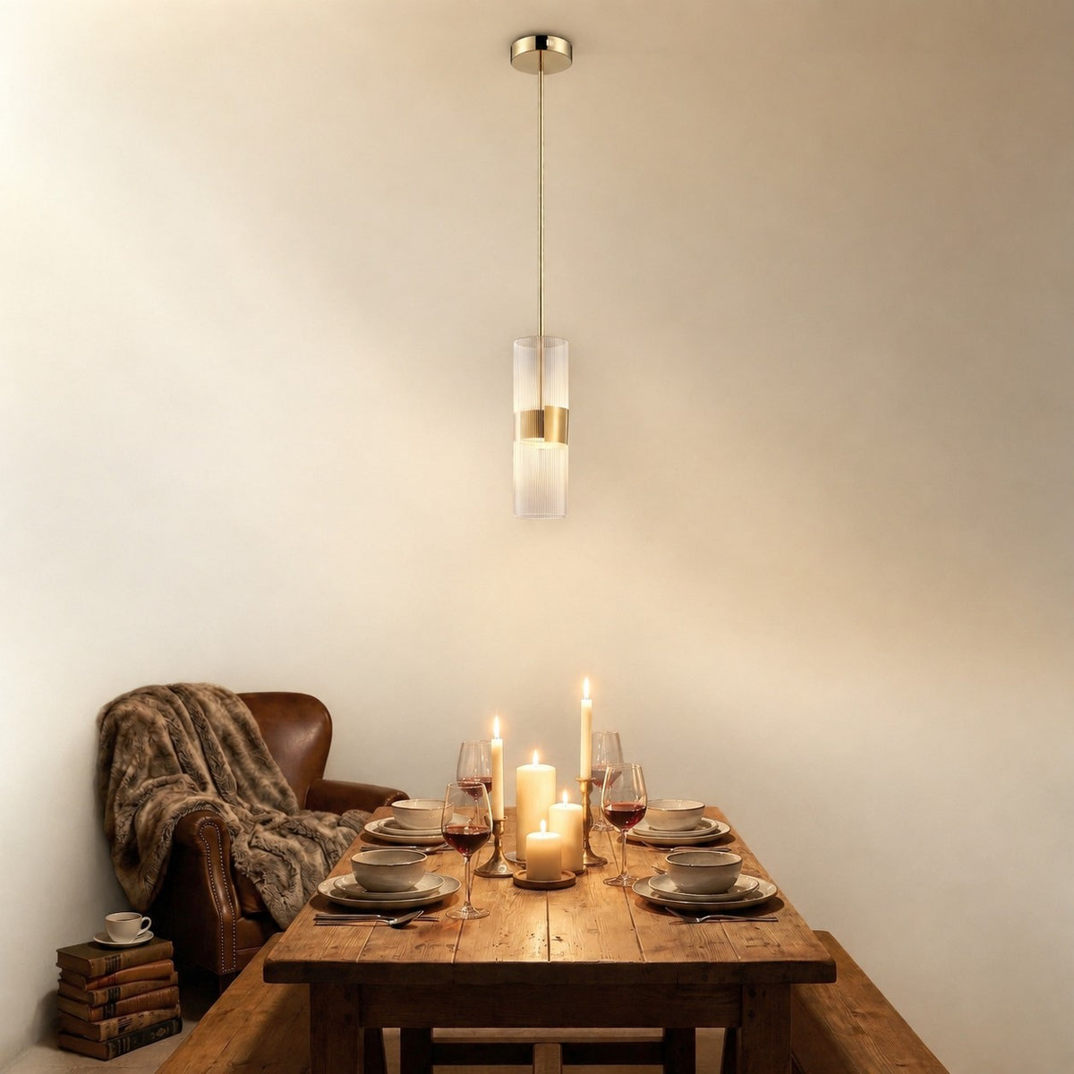 Belrin Round Modern Chandelier