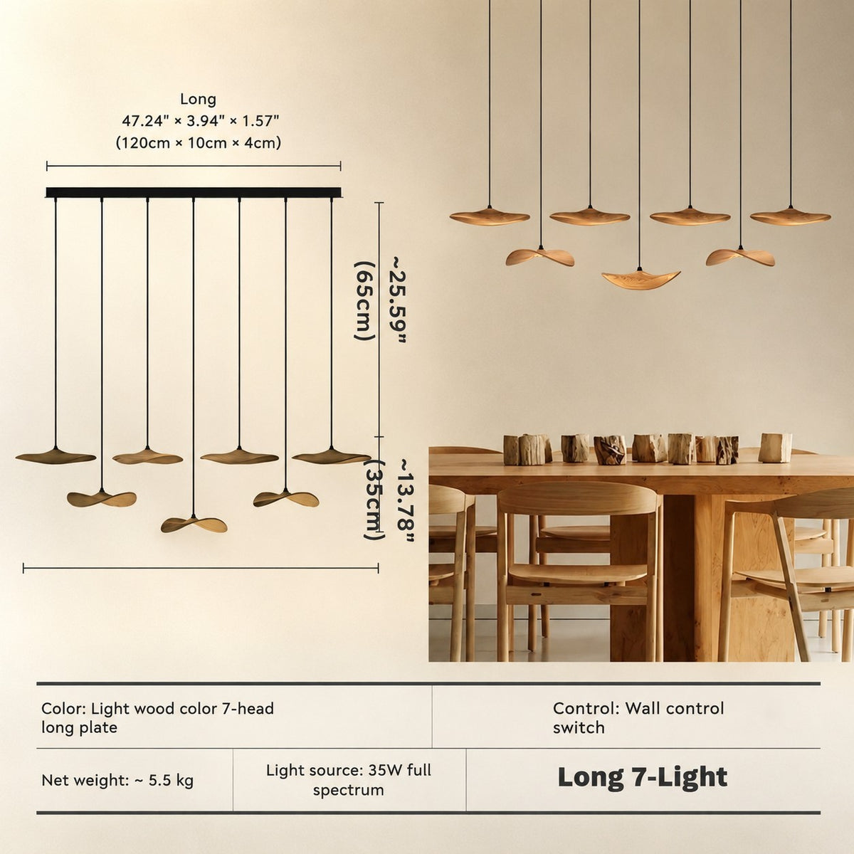 Bidi Multi Light Pendant Chandelier