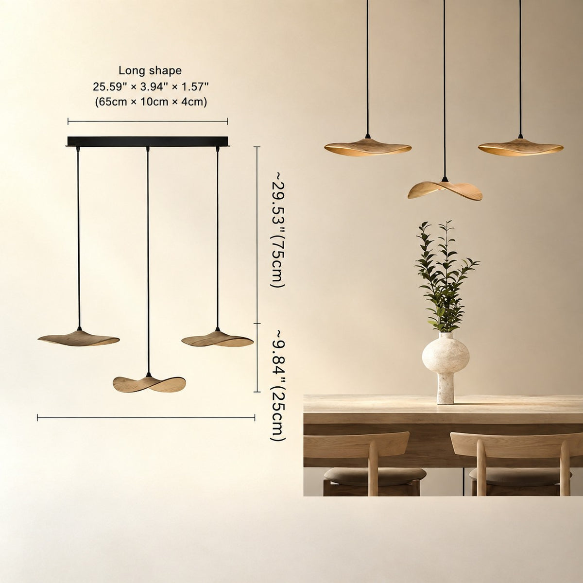 Bidi Multi Light Pendant Chandelier