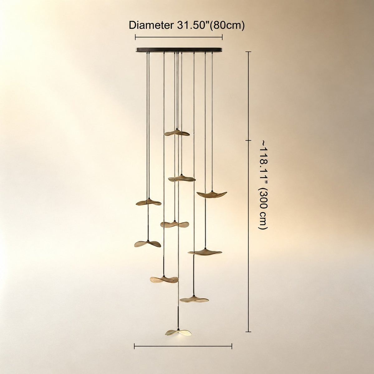 Bidi Multi Light Pendant Chandelier