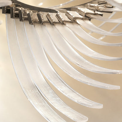 Bird Feather Wings LED Chandelier