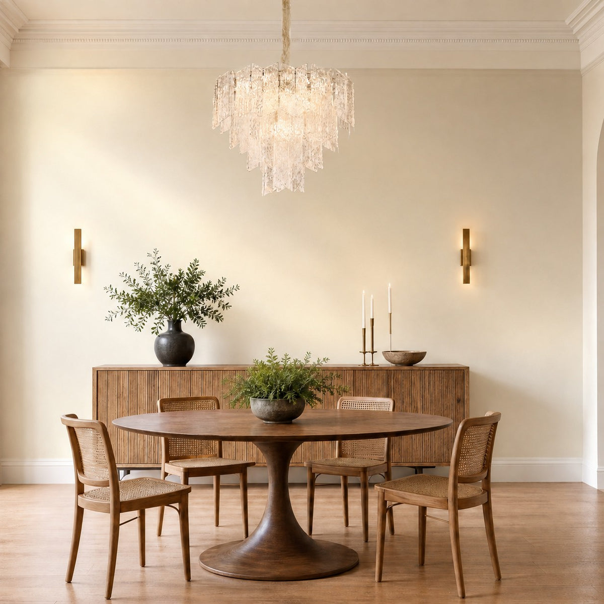Bolla Brass Globe Chandelier