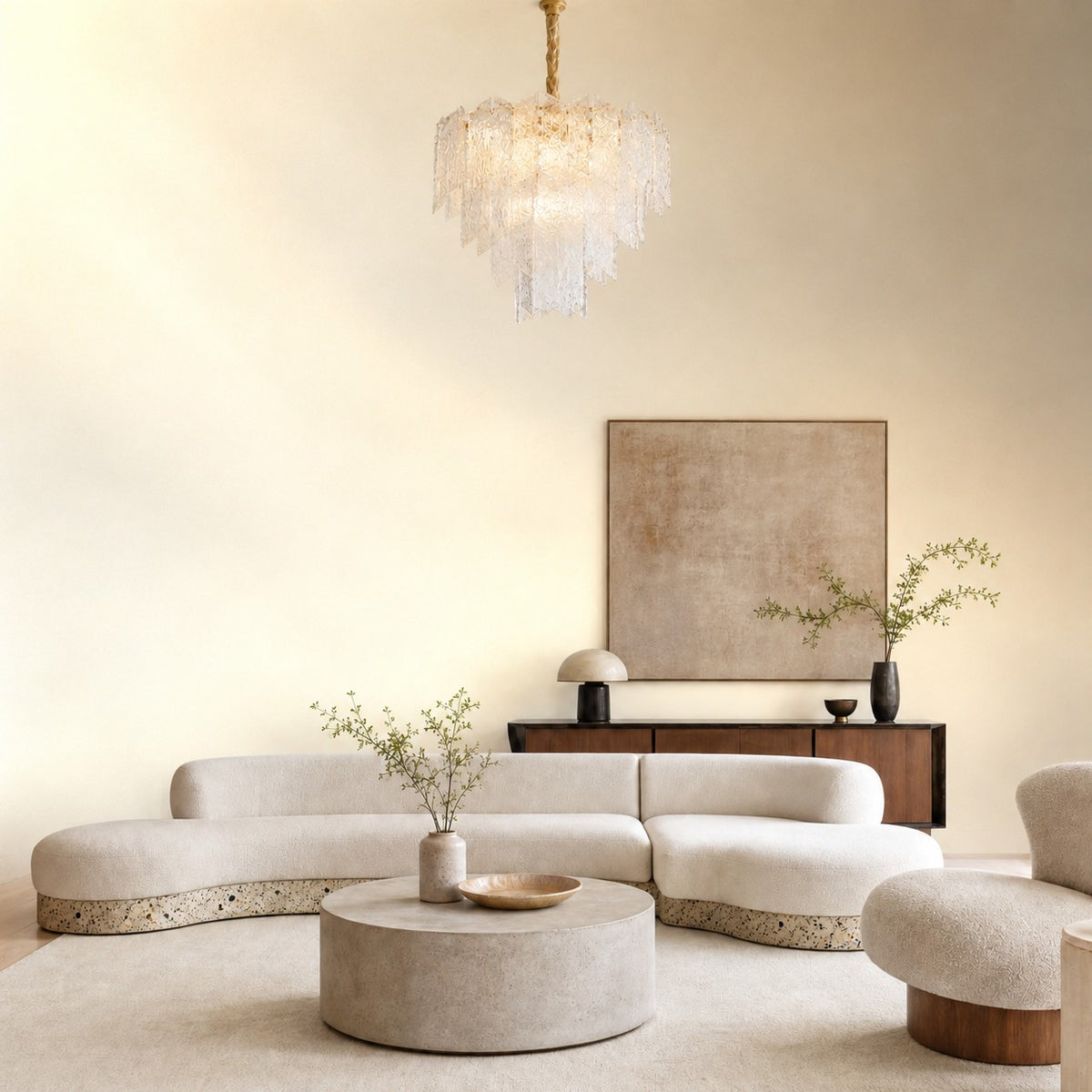 Bolla Brass Globe Chandelier