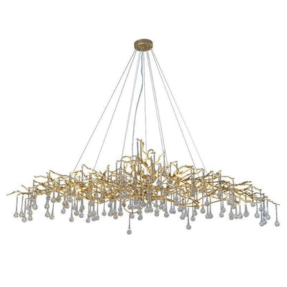 Doris Branch Crystal Chandelier Light