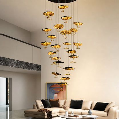 Brass Aviary Constellation Chandelier