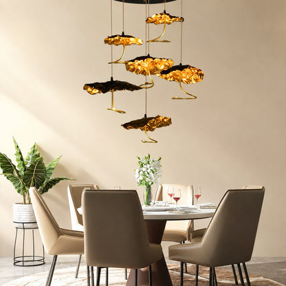 Brass Aviary Constellation Chandelier