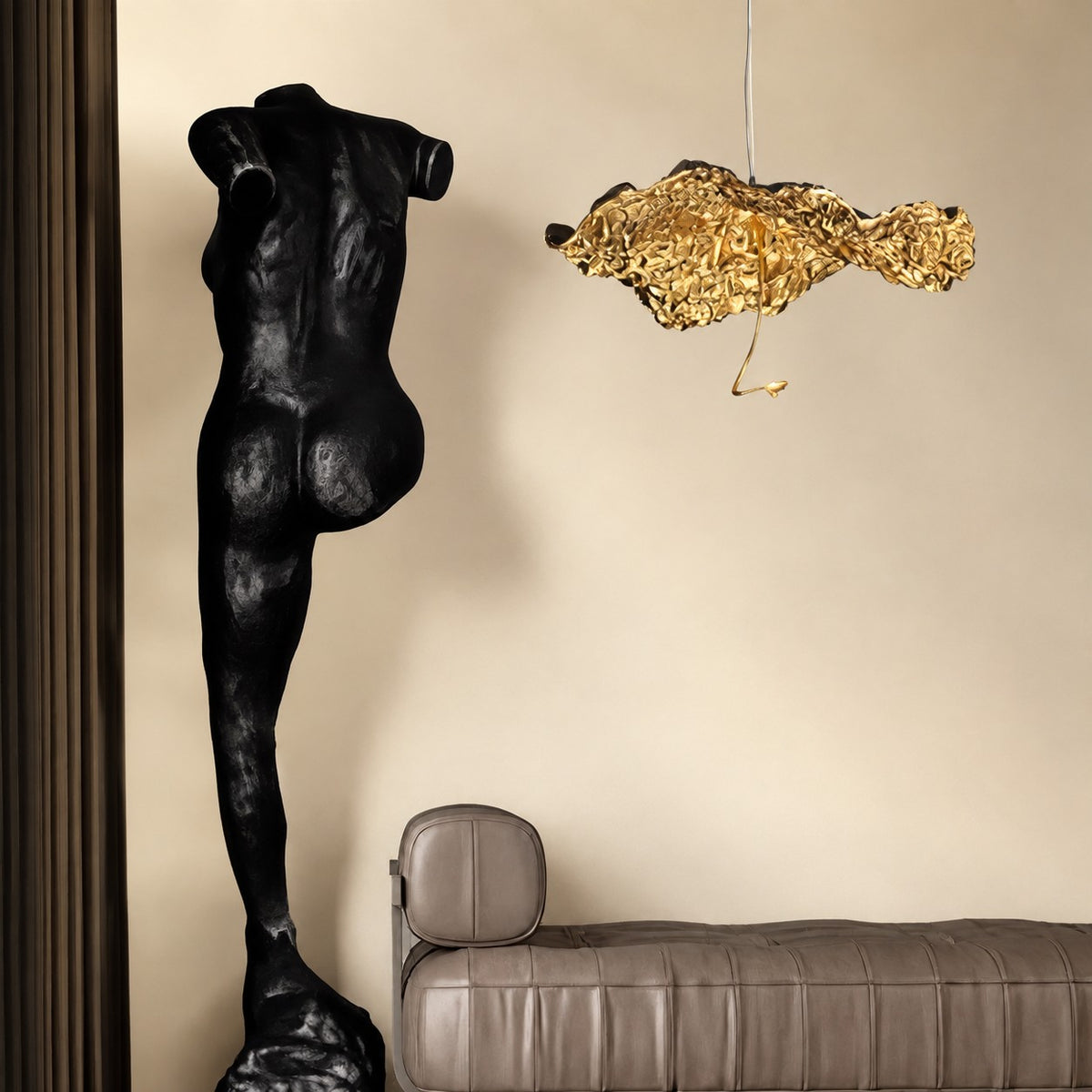 Brass Aviary Constellation Chandelier
