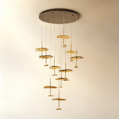 Brass Aviary Constellation Chandelier