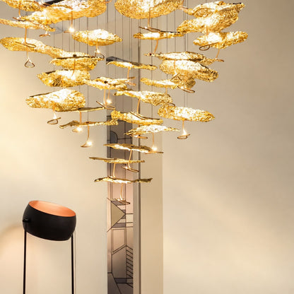Brass Aviary Constellation Chandelier