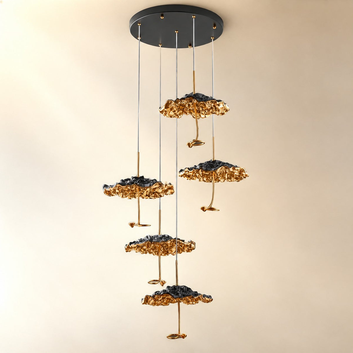Brass Aviary Constellation Chandelier