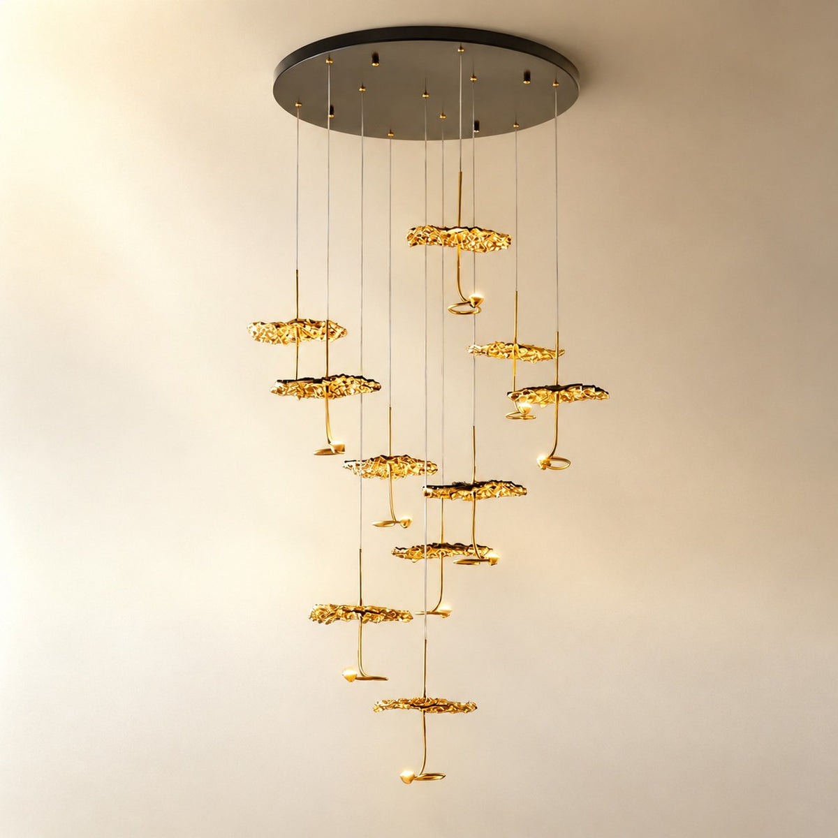 Brass Aviary Constellation Chandelier
