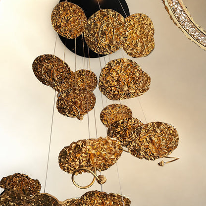 Brass Aviary Constellation Chandelier