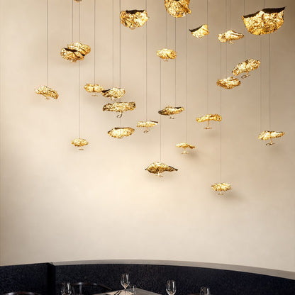 Brass Aviary Constellation Chandelier
