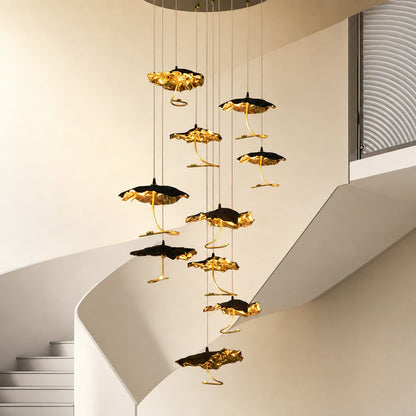 Brass Aviary Constellation Chandelier