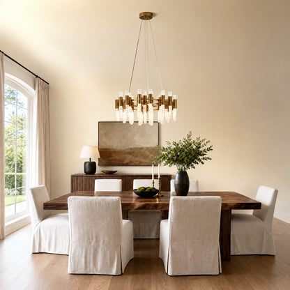 Brass Chandelier
