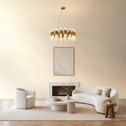 Brass Chandelier