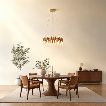 Brass Chandelier