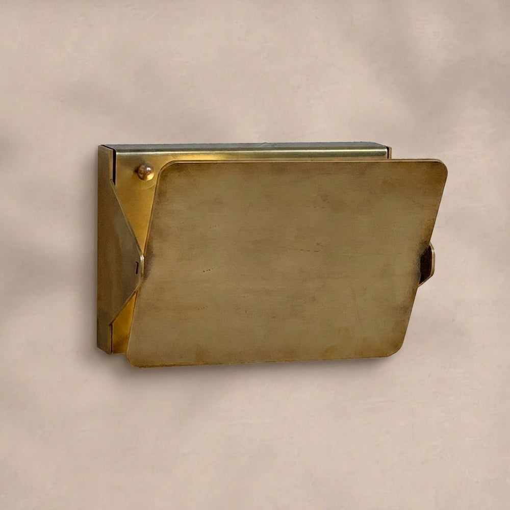 Brass Sconce with Flip Front
