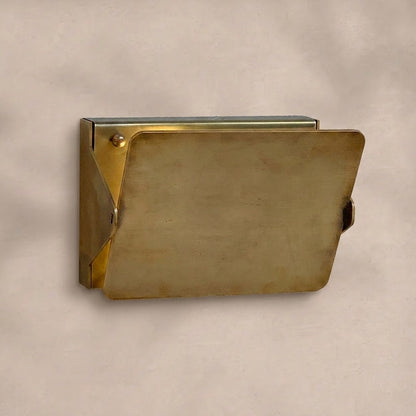 Brass Sconce with Flip Front