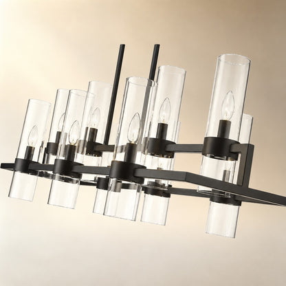 Brio Rectangular Chandelier 43"