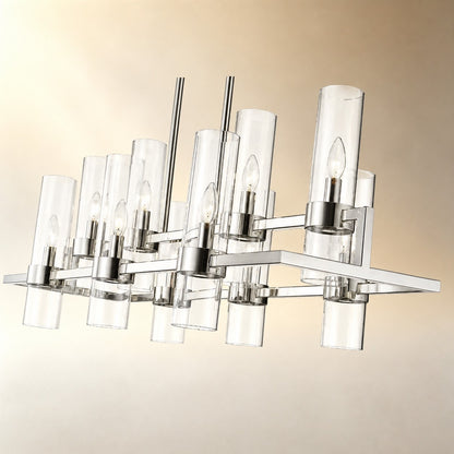 Brio Rectangular Chandelier 43"