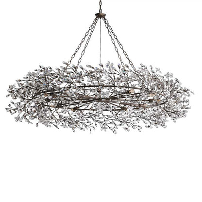 Fiore Crown Chandelier 39" 48" 60"