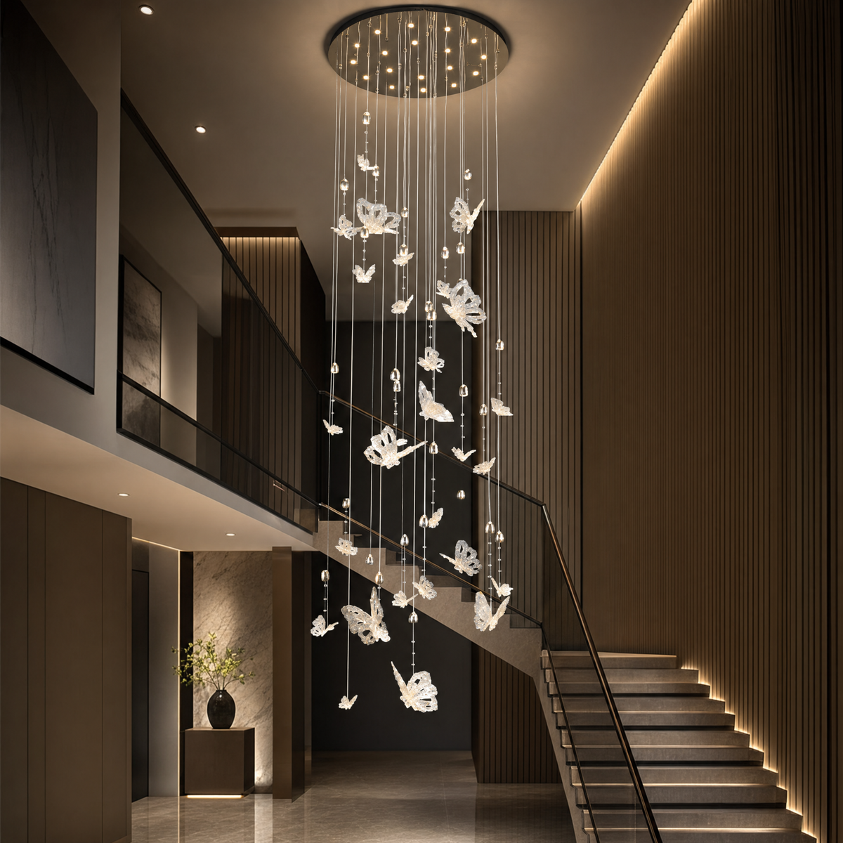 Butterfly Dream Modern Sculptural Pendant Light