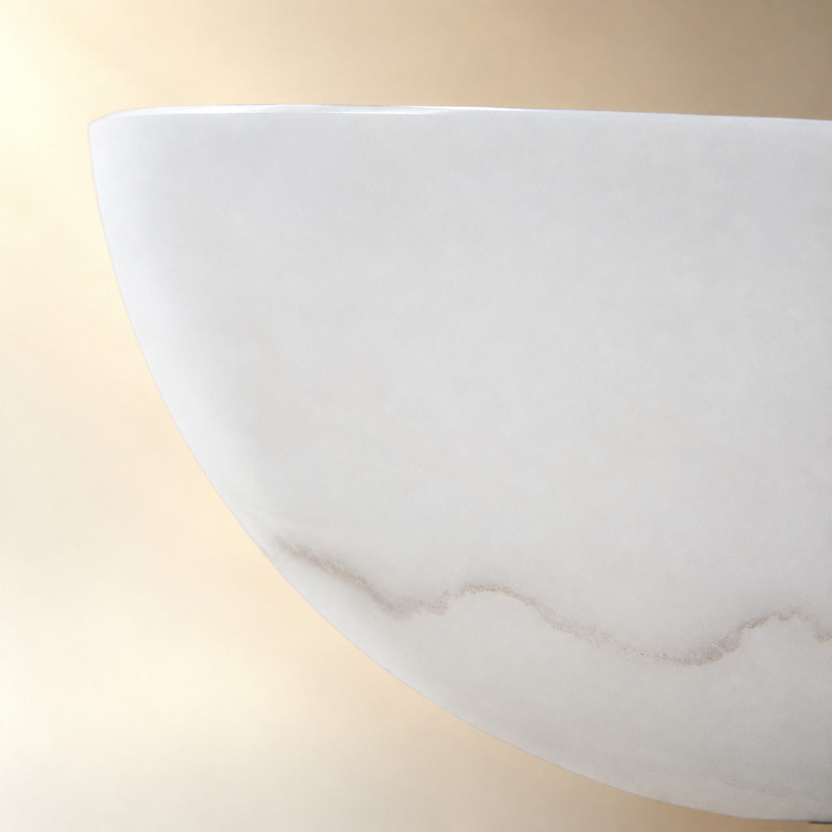 Calista Spanish Alabaster Mid Century Wall Sconce