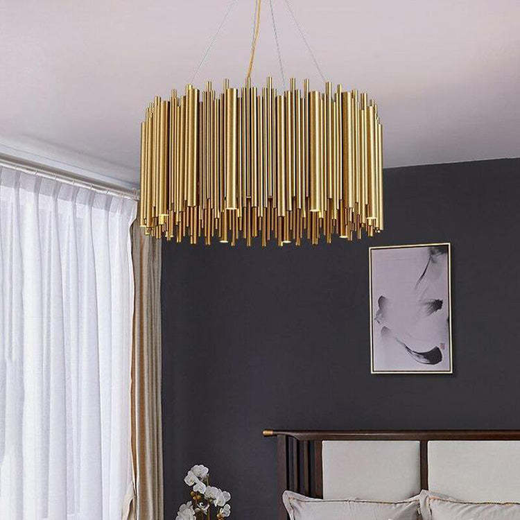 Denise Stainless Steel Chandelier