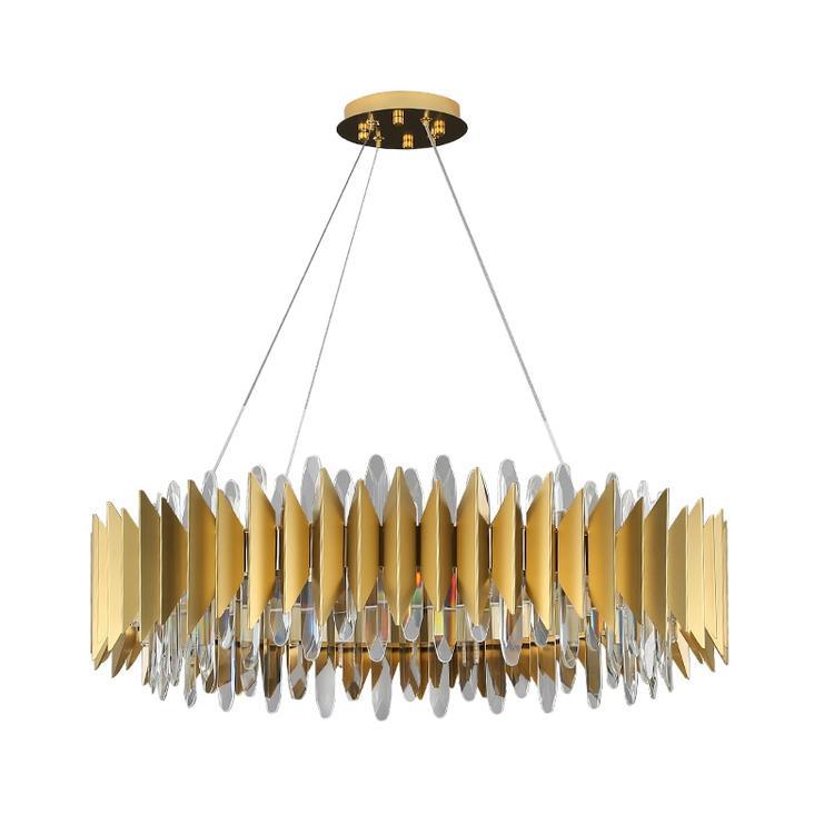 Glacia Halo Crystal Chandelier
